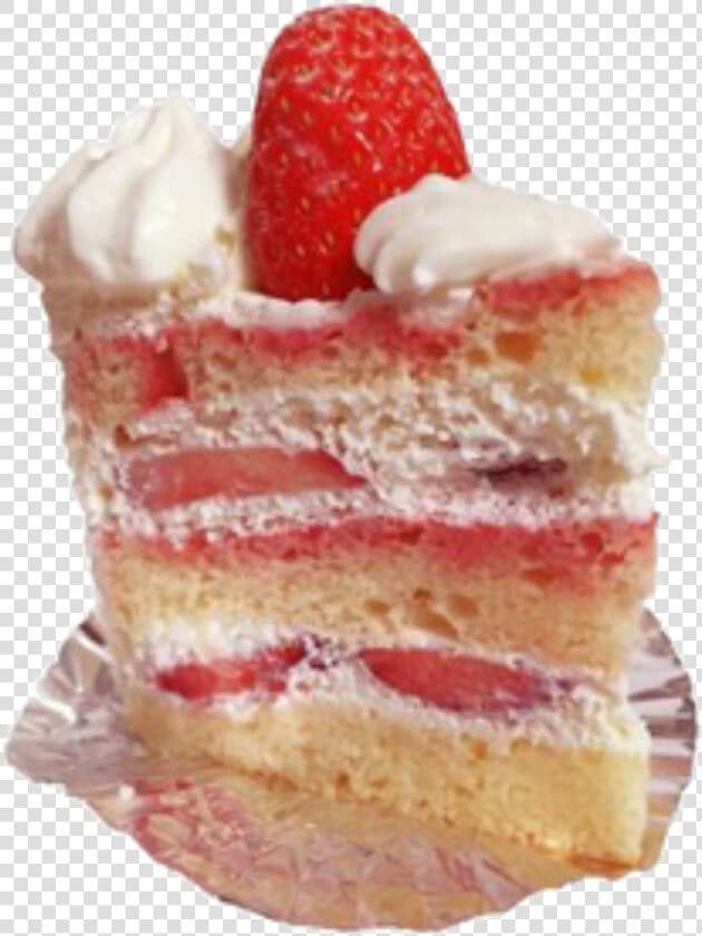 Strawberry Shortcake🤧😌   Strawberry Cake Slice Png  Transparent PngTransparent PNG