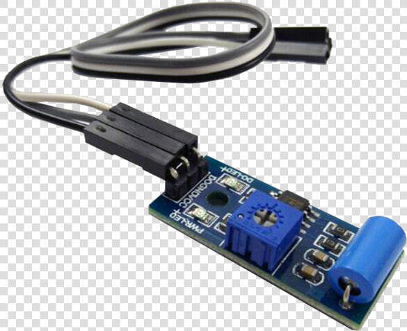 Vibration Sensor Module   Vibration Sensor To Oscilloscope  HD Png DownloadTransparent PNG