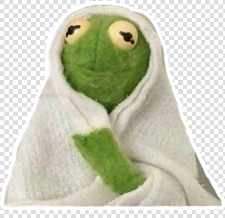  rana  meme  sticker   Depressed Kermit The Frog  HD Png DownloadTransparent PNG