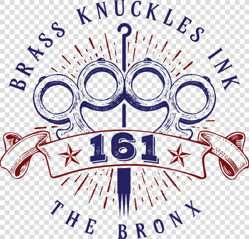 Bronx Tattoo Shop Brass Knuckles Ink The Bronx  HD Png DownloadTransparent PNG