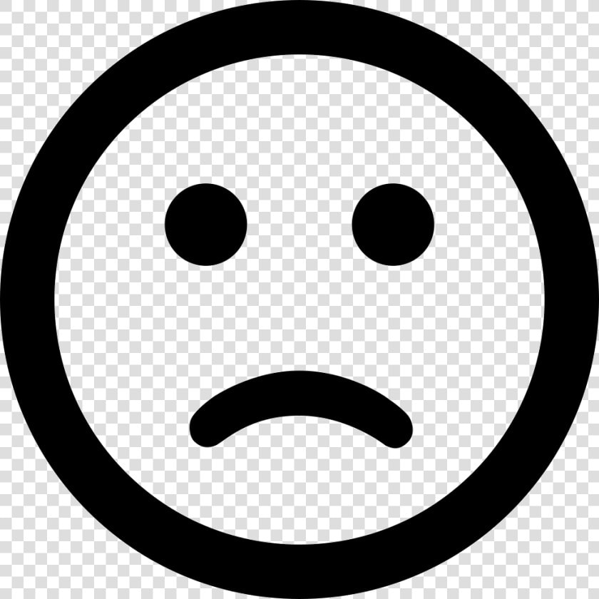 Transparent Frowny Face Clipart   Copyright Free  HD Png DownloadTransparent PNG