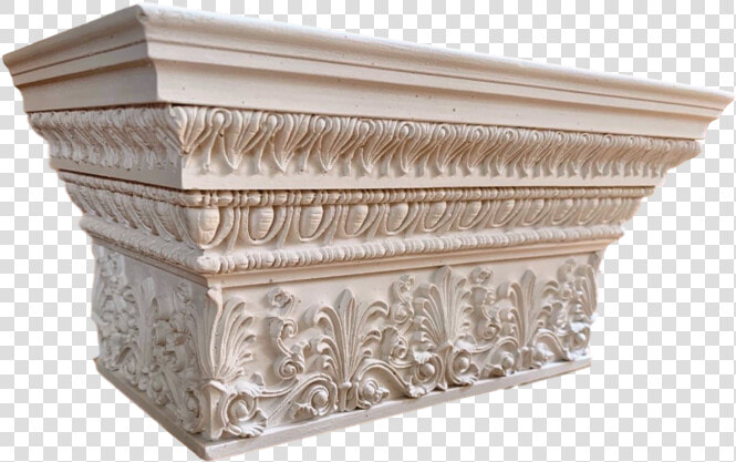 Plaster Pilaster Capital  half Square    Antique  HD Png DownloadTransparent PNG