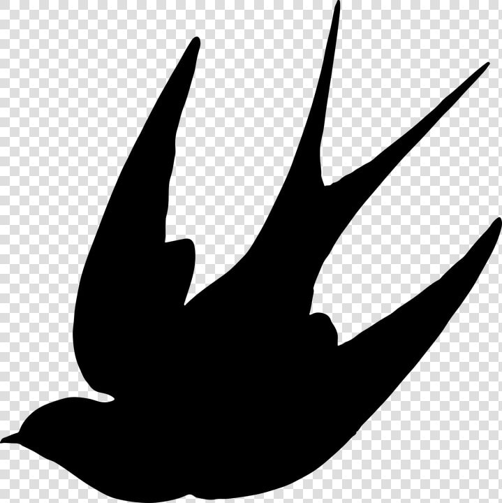 Animals  Bird  Flying  Silhouette  Swallow  Wings   Swallow Clipart  HD Png DownloadTransparent PNG