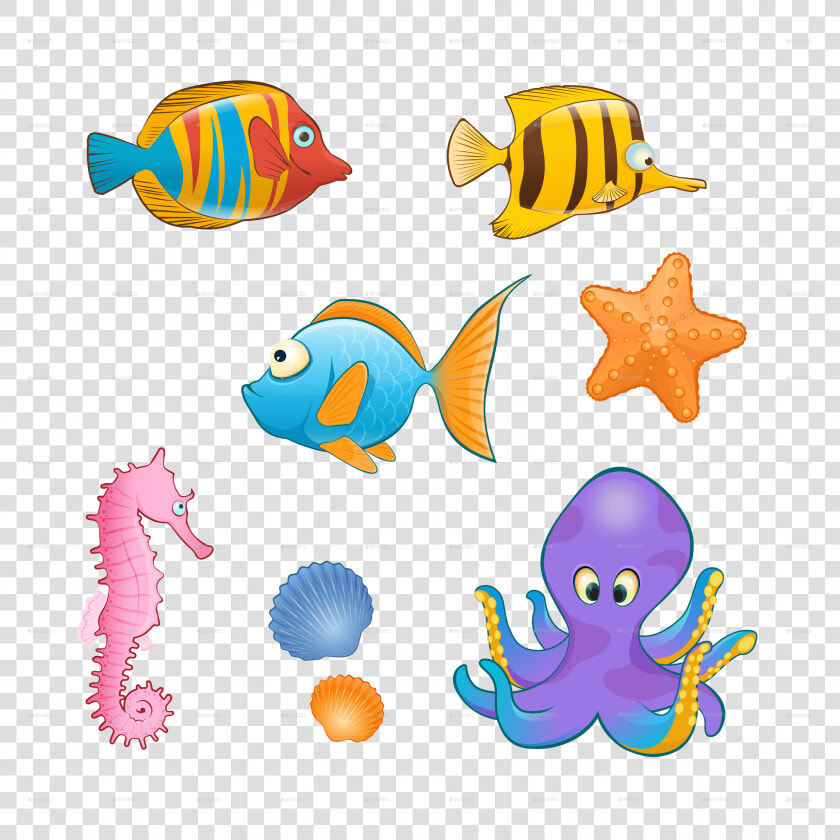 Cartoon Sea Animals Png Transparent Cartoon Sea Animals   Cartoon Sea Animals Png  Png DownloadTransparent PNG