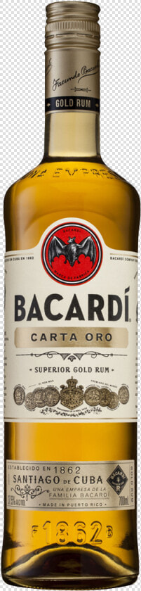 Bacardi Carta Oro  HD Png DownloadTransparent PNG