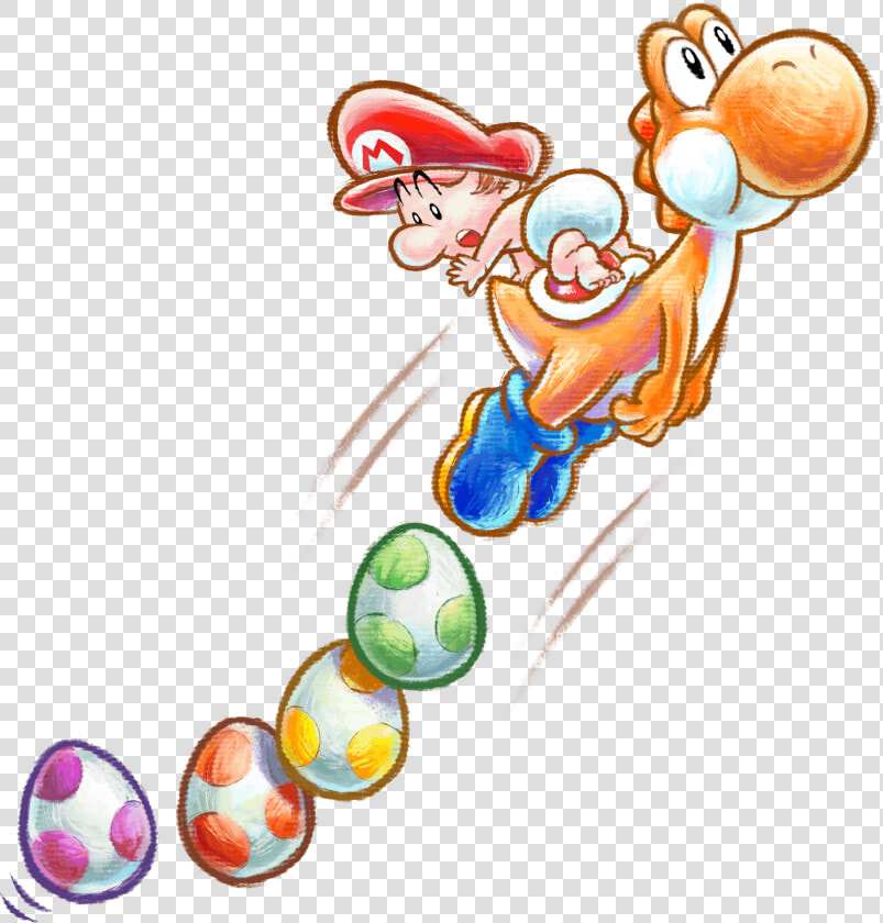 Yoshi  39 s Island Orange Yoshi  HD Png DownloadTransparent PNG