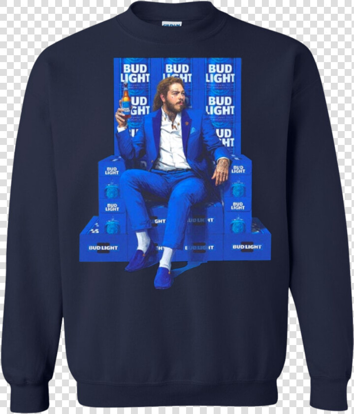 Alf Post Malone Bud Light T Shirt Hoodie Sweater  HD Png DownloadTransparent PNG