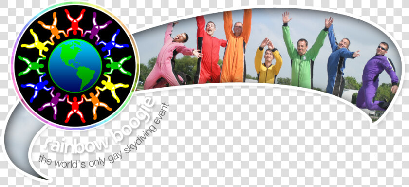 Rainbow Boogie 2015  The World S Only Gay Skydiving  HD Png DownloadTransparent PNG