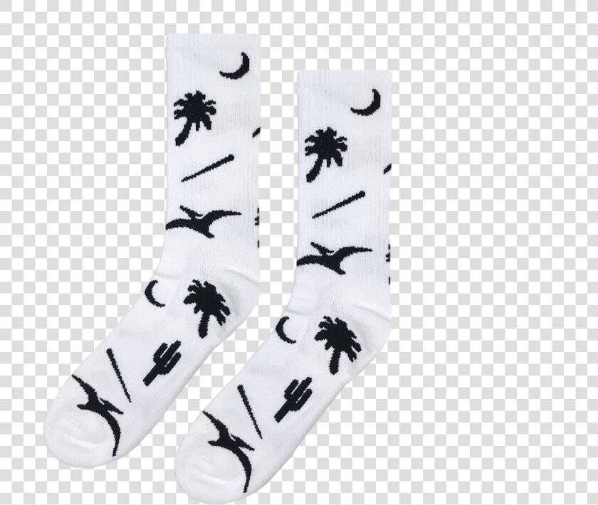 Prehistoric Sock   White   Sock  HD Png DownloadTransparent PNG