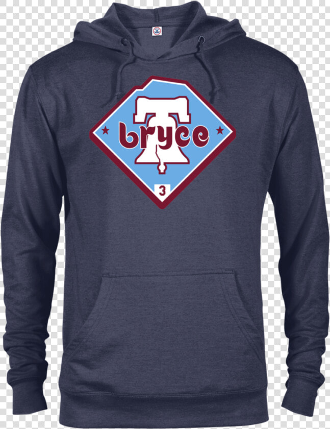 Bryce Harper Throwback Hoodie   Unisex Phillies   Png   T shirt  Transparent PngTransparent PNG