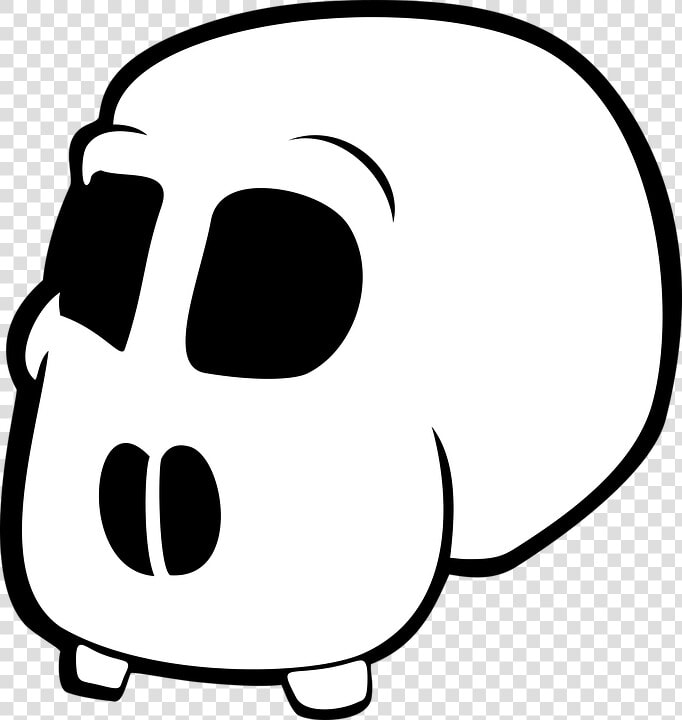 Skull  Death  Bone  Head  Funny  Cartoon   Skull Dead Cartoon Png  Transparent PngTransparent PNG