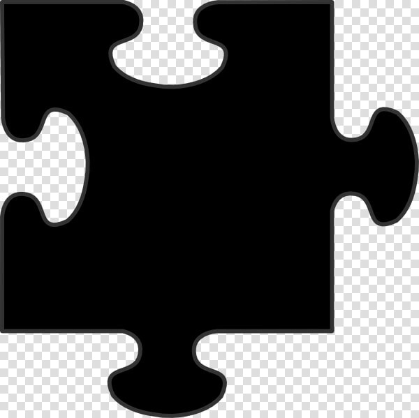 Jigsaw Puzzle clip And White   Black Puzzle Piece  png  Transparent PngTransparent PNG