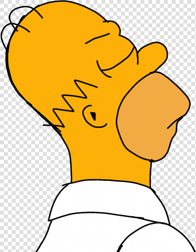 Homero Haciendo Berrinche   Cartoon  HD Png DownloadTransparent PNG