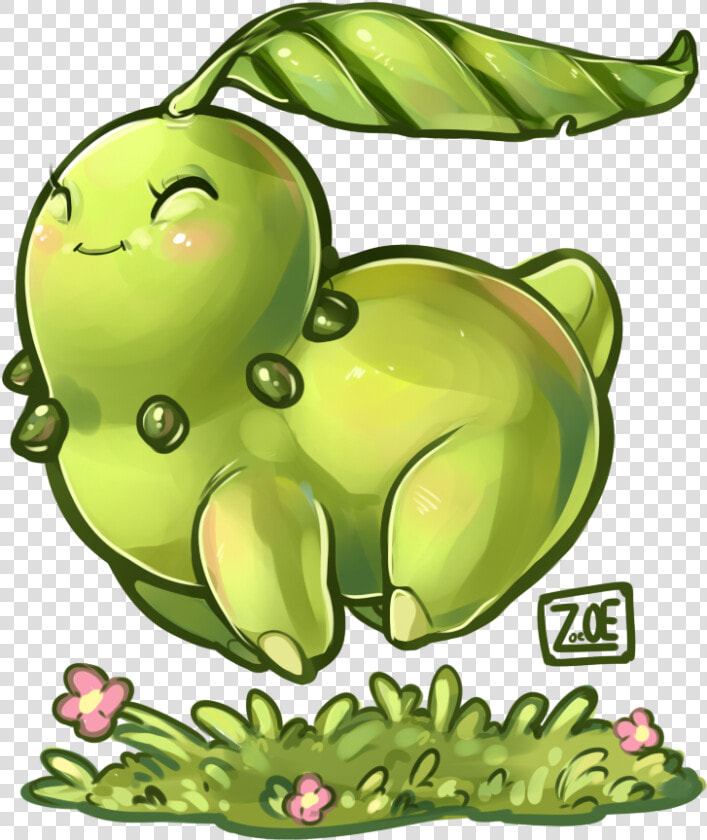 Pokeddexy Chikorita  HD Png DownloadTransparent PNG