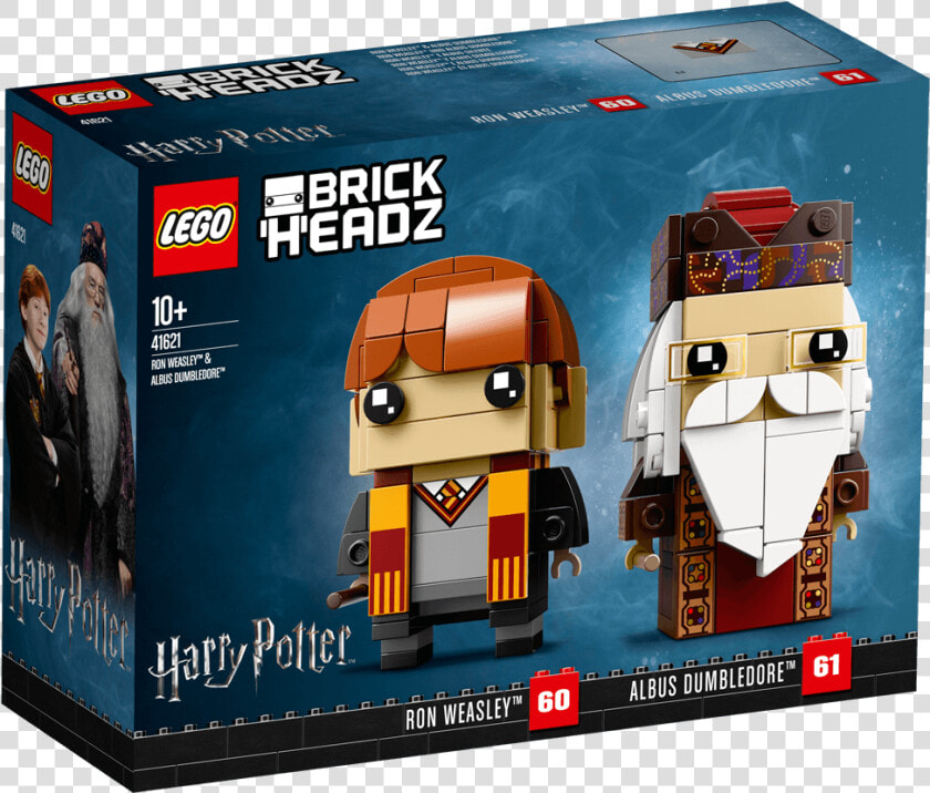 Ron Weasley™  amp  Albus Dumbledore™   Lego Brickheadz Ron And Dumbledore  HD Png DownloadTransparent PNG