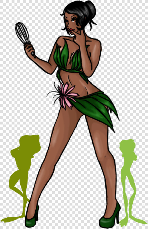 Pin Up Princess Tiana By Ohbyrne   Pin Up Princess Tiana  HD Png DownloadTransparent PNG