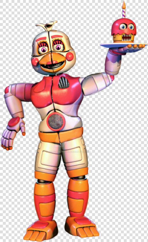 Image Result For Fnaf Funtime Chica Fnaf Sister Location    Funtime Chica Full Body  HD Png DownloadTransparent PNG