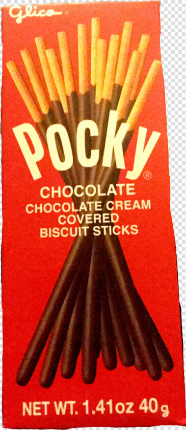 Glico Pocky Biscuit Sticks  Chocolate Cream   Pocky  HD Png DownloadTransparent PNG