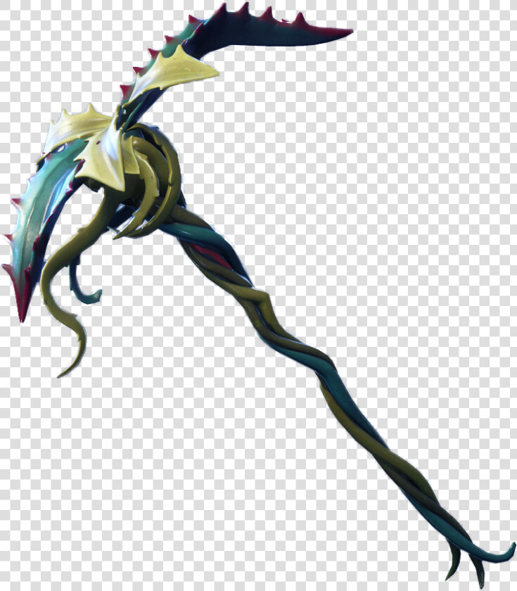 Rare Tendril Pickaxe   Tendril Fortnite Pickaxe  HD Png DownloadTransparent PNG