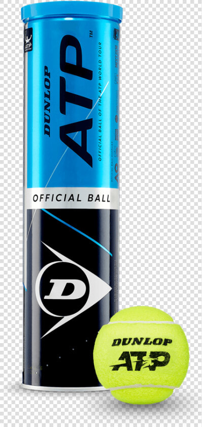 Dunlop Atp Official   Dunlop Atp Tennis Balls  HD Png DownloadTransparent PNG