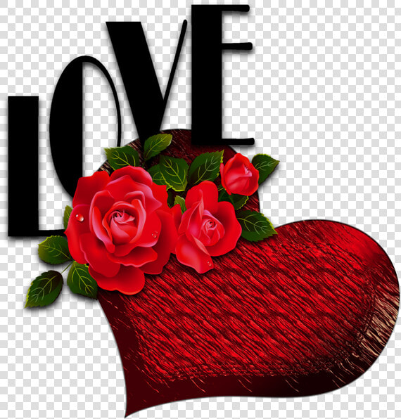 Heart Rose Png Image Background   Love Heart Rose Flowers  Transparent PngTransparent PNG