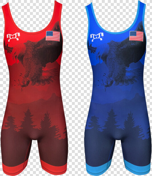 2019 Freestyle Soaring Eagle Singlet Special Title   Wrestling Clothes  HD Png DownloadTransparent PNG