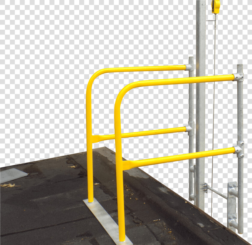 Fixed Roof Safety Ladder Fall Protection  HD Png DownloadTransparent PNG