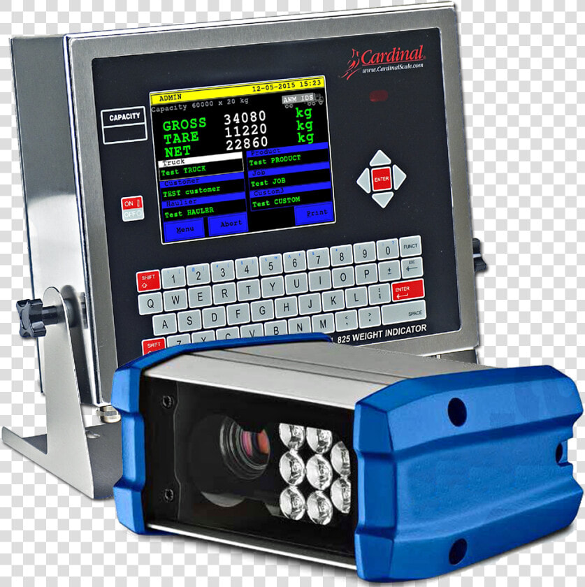 Anpr On Weighbridges Or Axle Weighing Systems Reduces   Cardinal 825 Scale  HD Png DownloadTransparent PNG