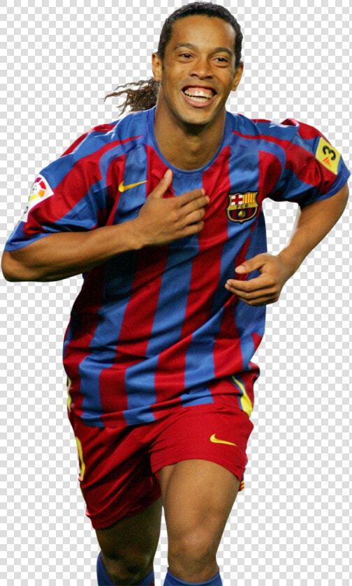 Footyrenders On Twitter   Ronaldinho Fc Barcelona Png  Transparent PngTransparent PNG