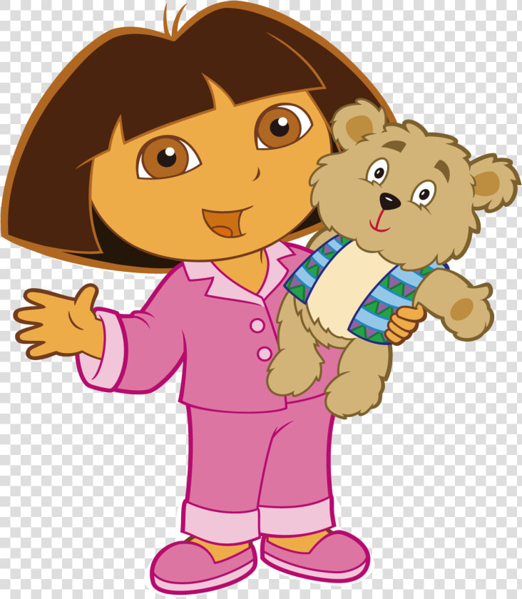 Cartoon Animation Dora The Explorer Theme   Dora The Explorer Teddy Bear  HD Png DownloadTransparent PNG