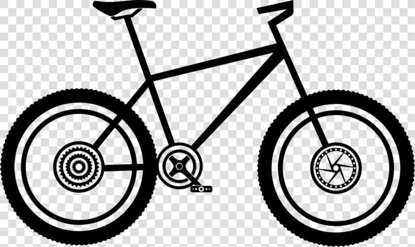 Bicycle monochrome Photography bicycle Wheel   Transparent Background Bicycle Clipart  HD Png DownloadTransparent PNG