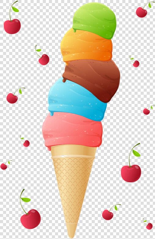 Clipart Images  Ice Cream  Clip Art  Sweets  Goodies    Ice Cream Scoops In Cone  HD Png DownloadTransparent PNG