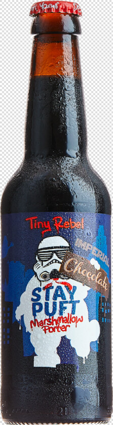 Tiny Rebel Imperial Chocolate Stay Puft   Png Download   Glass Bottle  Transparent PngTransparent PNG