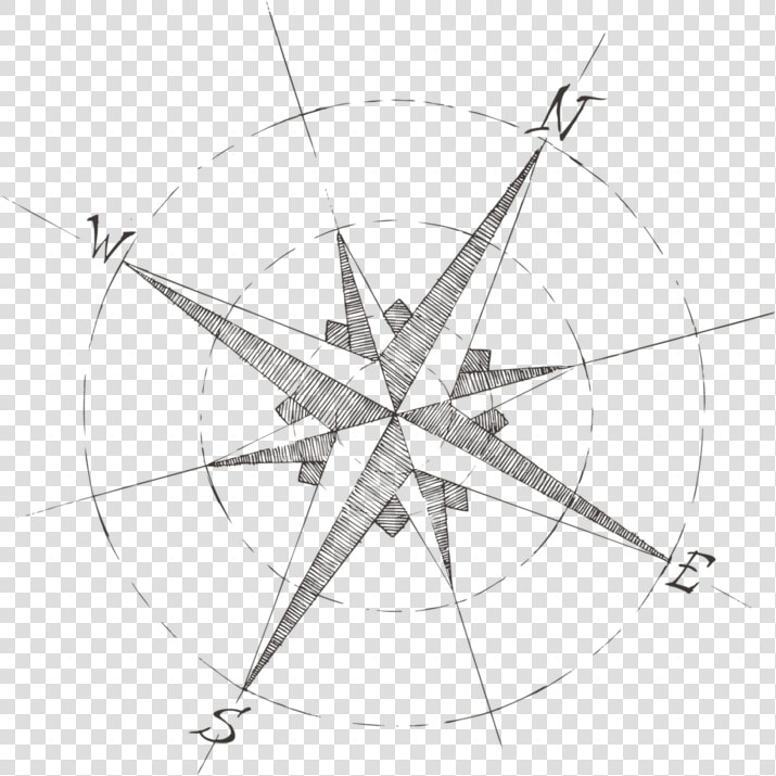 Transparent Compass   Old Compass Rose  HD Png DownloadTransparent PNG