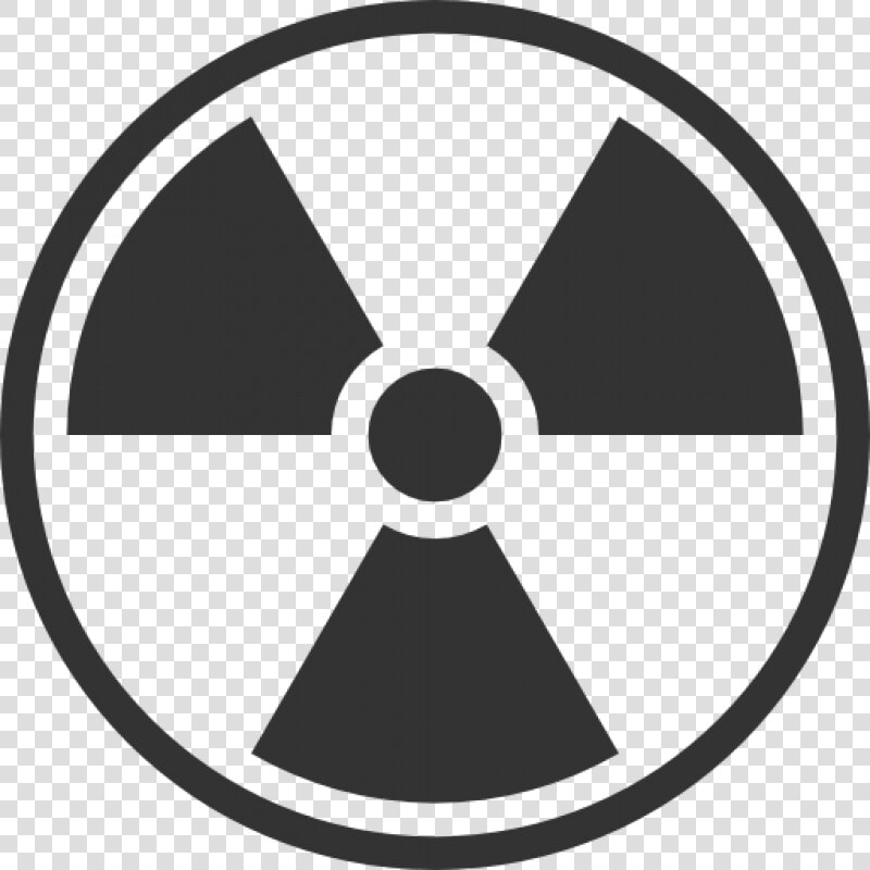 Black And White Radiation Symbol Png Image   Radiation Symbol Black And White  Transparent PngTransparent PNG