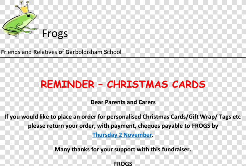 Frogs Christmas Cards Reminder   Frog Prince Clip Art  HD Png DownloadTransparent PNG