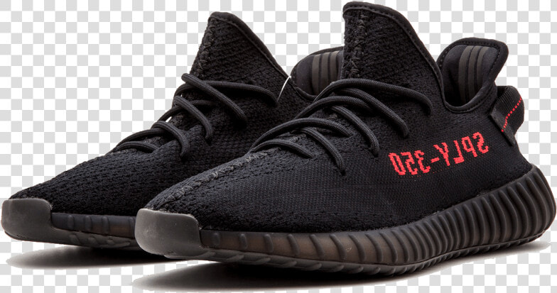 Yeezy Boost 350 V2 Bred  HD Png DownloadTransparent PNG