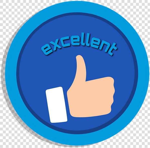 Like  Motivation  Word  Excellent  Blue  Icon  Clipart   Excellent Clipart  HD Png DownloadTransparent PNG