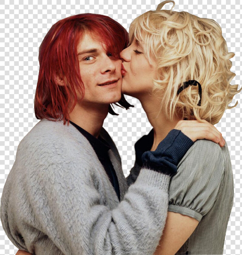 In The Weeks That Followed  After Learning From Grohl   Kurt Cobain And Courtney Love Sassy  HD Png DownloadTransparent PNG