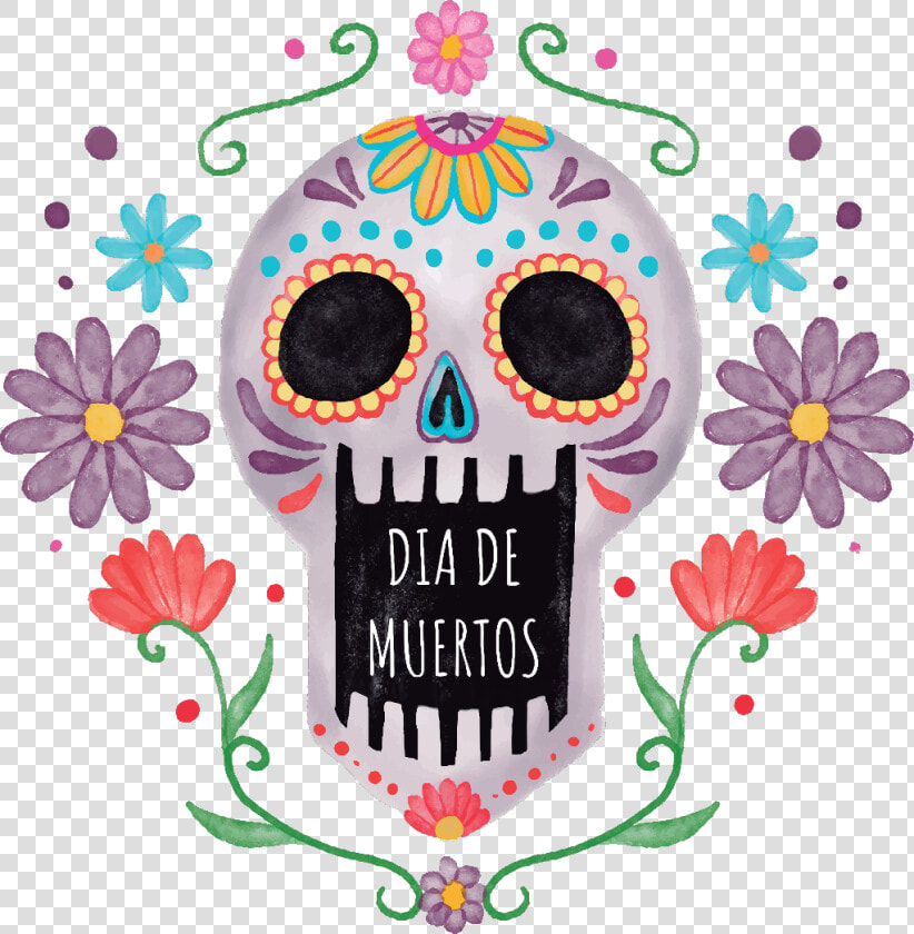  freetoedit  dayofthedead  totenkopf  mexico  mexicanart  HD Png DownloadTransparent PNG