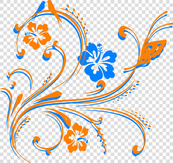 Butterfly Scroll Svg Clip Arts 600 X 564 Px   Front Page Border Design For Project  HD Png DownloadTransparent PNG