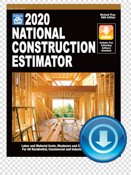 2020 National Construction Estimator  HD Png DownloadTransparent PNG