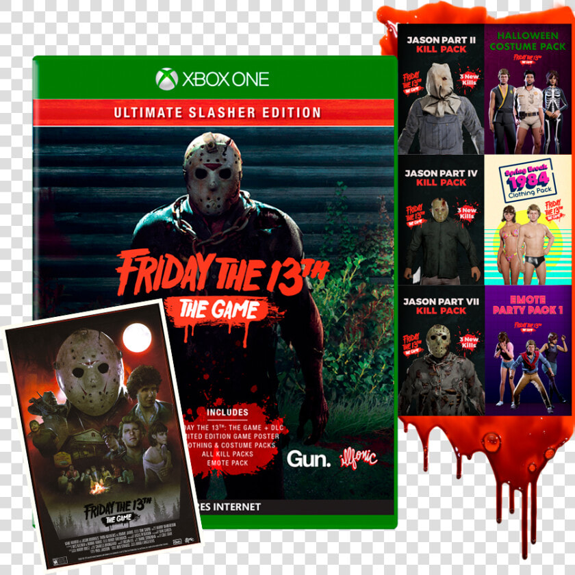 Friday The 13th   Friday The 13th Game Slasher Edition  HD Png DownloadTransparent PNG