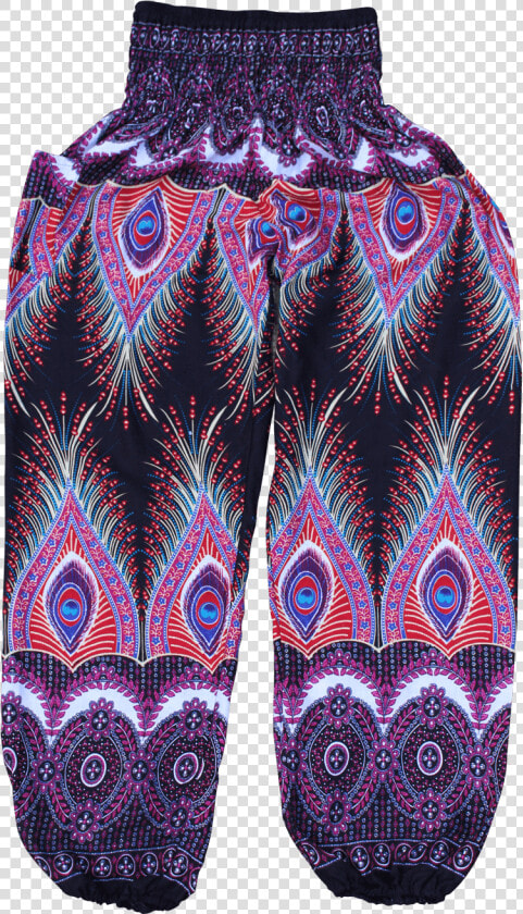 Black Flare Harem Pants From Bohemian Island   Short Thai Harem Pants  HD Png DownloadTransparent PNG