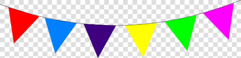 Triangle Flag Banner Clip Art   Red Yellow Blue Banner  HD Png DownloadTransparent PNG