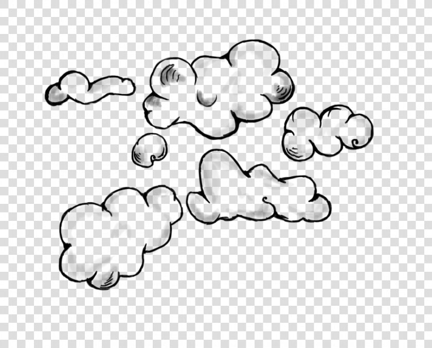 How To Draw Clouds With Chalk Pastel In Autocad And   Dark Clouds Illustration Png  Transparent PngTransparent PNG