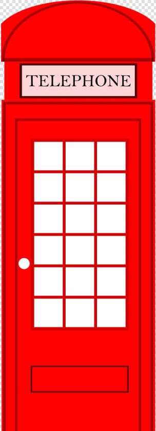 London Phone Booth Cartoon  HD Png DownloadTransparent PNG