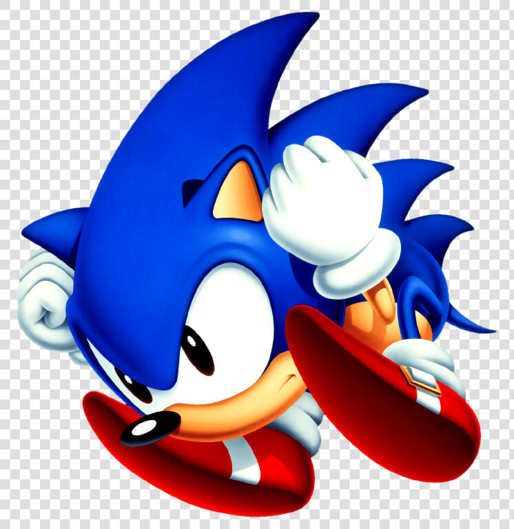 Classic Sonic Spin Dash  HD Png DownloadTransparent PNG