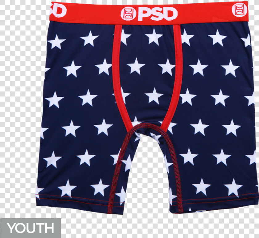 Youth Star Spangled   Board Short  HD Png DownloadTransparent PNG