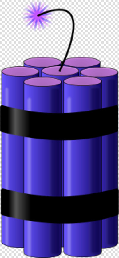 Dynamite With A Lit Fuse   Transparent Dynamite  HD Png DownloadTransparent PNG